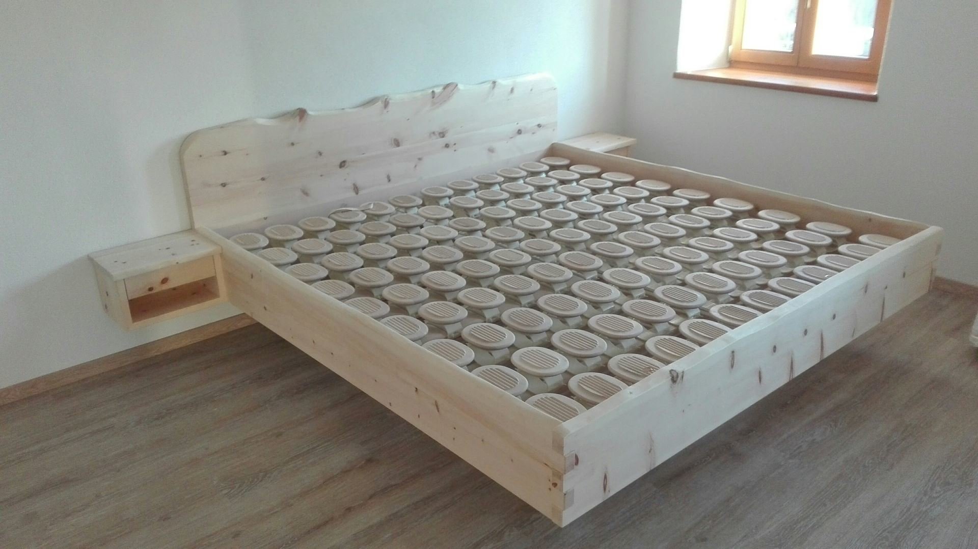 Bett aus Holz mit Schlafsystem Relax 2000